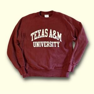 SOLD Vintage Men’s Texas A&M Aggies Champion Reverse Weave Sweatshirt  College